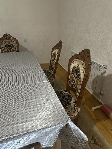 dəniz məhsulları: Qonaq otağı üçün, İşlənmiş, 6 stul — 3
