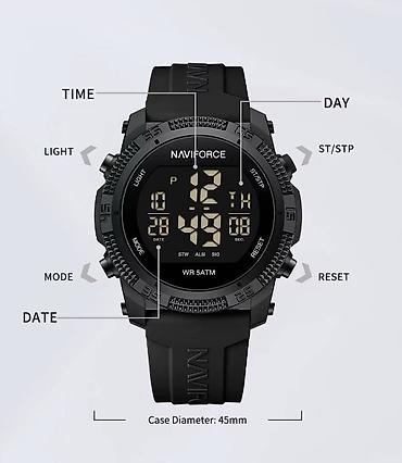 Ručni satovi: Muški ručni sat NAVIFORCE 7104 Izuzetan model muškog ručnog sata — 5