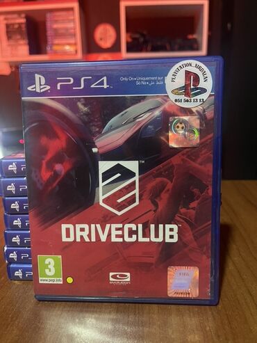 plesteyşn 3: PlayStation 4 üçün Driveclub oyunu. Bu yarış oyununda müxtəlif