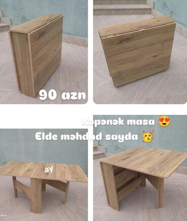 usaq stollari qiymetleri: *kəpənək masa* Bir başa depodan satış .Elde məhdud sayda 🥳 *Bağlı