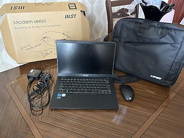 intel: MSI noutbuk – Modern Series Texniki xüsusiyyətlər: - Prosessor: Intel — 5