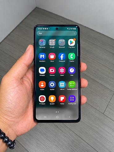 Samsung Galaxy A52, rəng - Qara, Barmaq izi