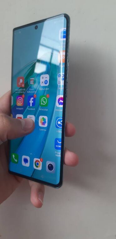 telefon yevlax: Honor X9a, 256 GB, rəng - Yaşıl