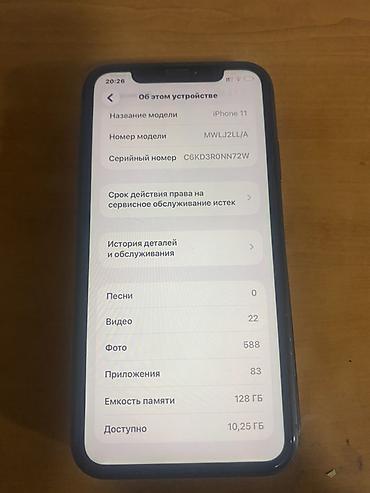 Apple iPhone: IPhone 11, 128 ГБ, 96 % — 2