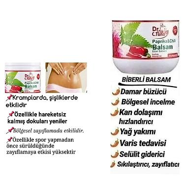 arıqlama cihazı: Dr. C. Tuna Paprika & Chili Balsam – biberli isidici gel Məhsul — 1