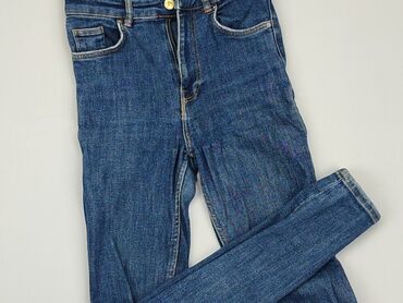 spódnice jeansowe falbanki: Jeansy, S, stan - Dobry