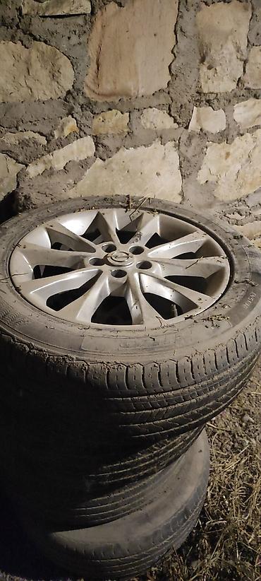 Mazda: Mazda yüngül lehimli disk + təkər dəsti - Markalı yüngül lehimli — 1