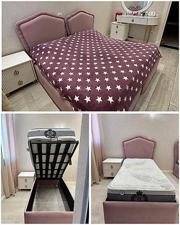royal matras: İki ədəd bazalı çarpayı,birlikdə satılır 350₼.Bazalıdır.Matrasları — 1