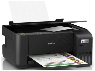 Торговые принтеры и сканеры: МФУ Epson L3250 3в1 Копия Сканер Распечатка . WI-FI Можно с телефона