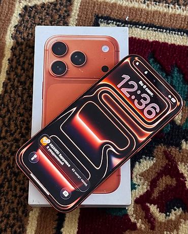 atouch x19: Смартфон (внешний вид в стиле iPhone 14/15) в ярком оранжевом цвете — 1