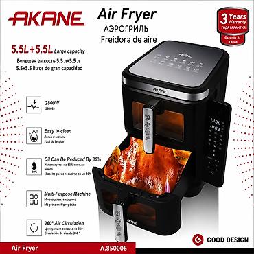 Mətbəx texnikası: Məhsul: Aerofritür Akane A.850006 Brend: Akane Kateqoriya: Airfryer və — 1