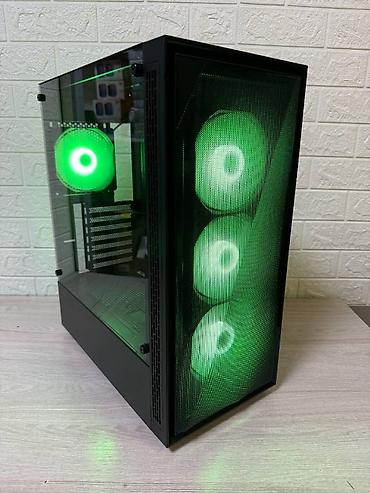 ситемный блок: Корпус ПК, Новый, ATX, цвет - Черный — 6