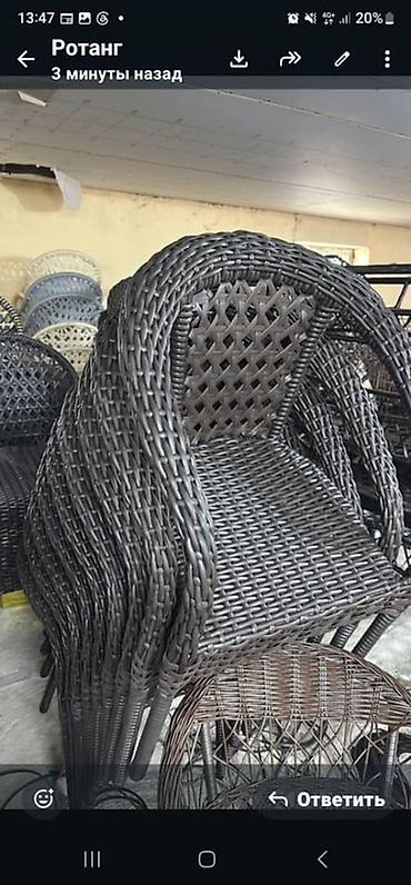 искуственный ротанг: Комплект садовой мебели, Кресла, Ротанг — 10