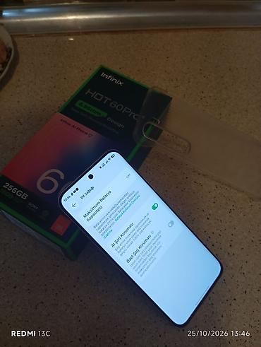 s26 ikinci el: Infinix Hot 60 Pro, 256 GB, rəng - Gümüşü — 2