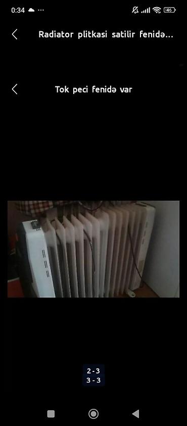 ağ neft satışı: Tok peci radiator satilir fenidə var — 3