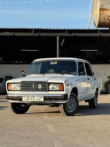 VAZ (LADA): TEK PRABLEMI KAROFKADA 2 ve 4 den tullayr LADA 2107 sedan – ağ rəng — 12