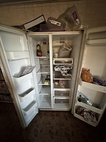 Бытовая техника: Холодильник Б/у, Side-By-Side (двухдверный), No frost — 3