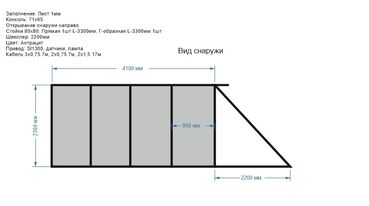 Откатные ворота: ОТКАТНЫЕ ВОРОТА | ДАРБАЗА Все виды автоматических ворот! Откатные — 11