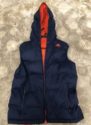 Спортивные костюмы: Мужской спортивный костюм, 5XL (EU 50), Adidas, Б/у, цвет - Синий, Платная доставка