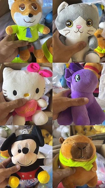 🧸 **Продаются новые мягкие игрушки ОПТОМ!** 💰 Цена — **150 сом за 1 at lalafo.kg 🧸 **Продаются новые мягкие игрушки ОПТОМ!** 💰 Цена — **150 сом за 1