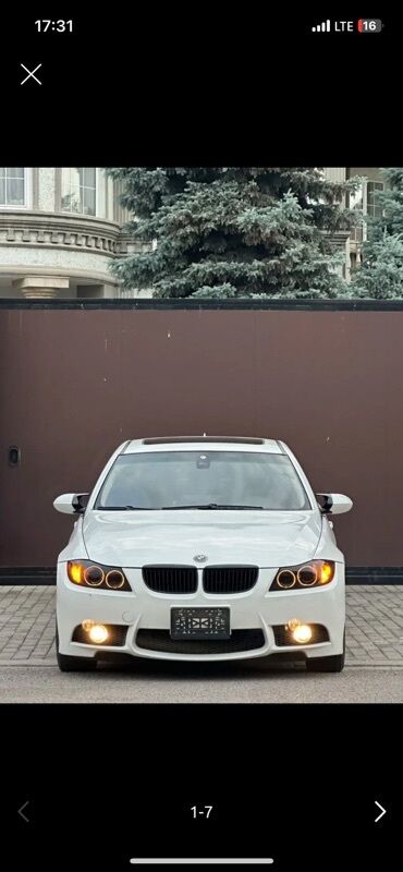 кенгурятник дуга защита бампера на джип: BMW 3 series: 2006 г., Седан
