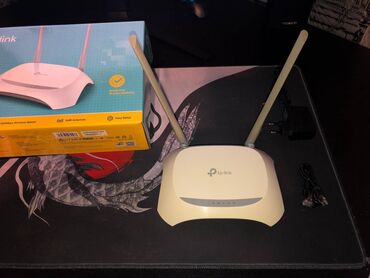 wifi adapter qiymeti: Wifi Router Tp Link TL-WR840N yeni kimidir az istifade olunub hecbir