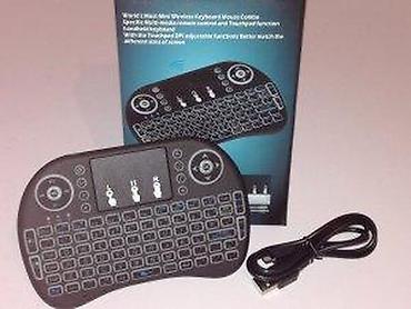 Tastature: Mini bežična tastatura sa touchpadom (backlit) - Kompaktna QWERTY — 9