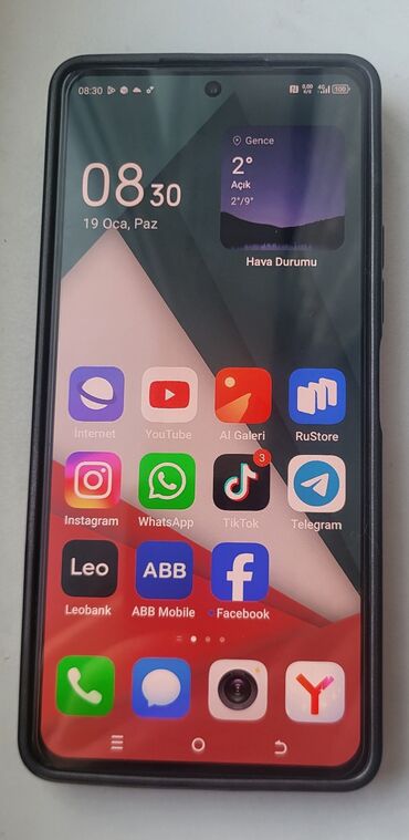 Xiaomi: Xiaomi 11T, 128 GB, rəng - Göy, 
 Face ID, Sensor, Barmaq izi