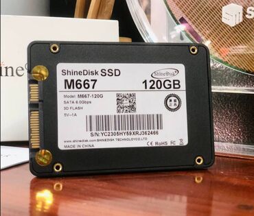 Жесткие диски, переносные винчестеры: Накопитель, Новый, SSD, 128 ГБ, 2.5", Для ноутбука