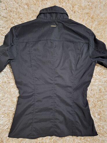 Košulje: Hugo Boss, Pamuk, Jednobojni, bоја - Crna — 2