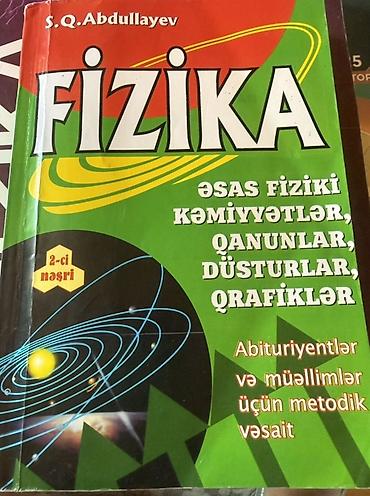 Məhsul: “Fizika – əsas fiziki kəmiyyətlər, qanunlar, düsturlar