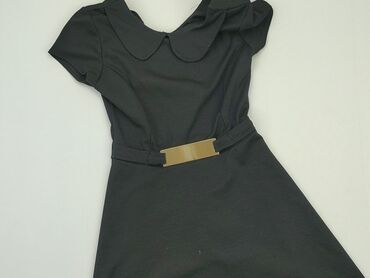 rozkloszowane czarne spódniczka: Sukienka, M, stan - Dobry