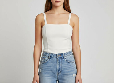 podkoszulek wyszczuplajacy: Top damski, rozmiar S