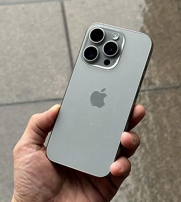оригинальные аирподсы 1: IPhone 15 Pro, Б/у, 256 ГБ, Natural Titanium, В рассрочку, 76 % — 2