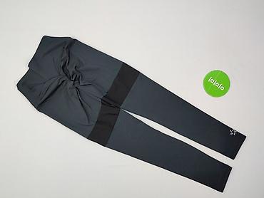 czarne dresy: Legginsy Sportowe damskie, rozmiar XS — 3