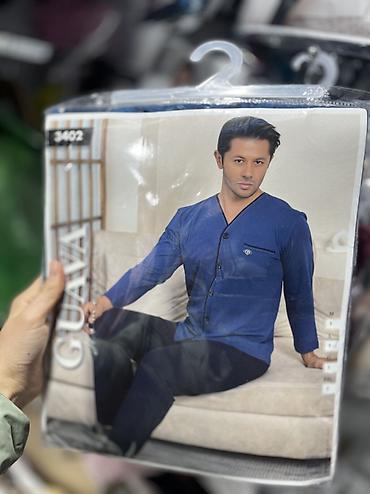 Носки и белье: Мужская пижама Во всех размерах Турция Стоимость:0-2000 сом Адрес — 9