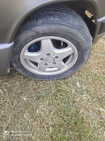 235 65 16: Mercedes-Benz orijinal 15" yüngül lehimli disklər və 195/65 R15 — 1