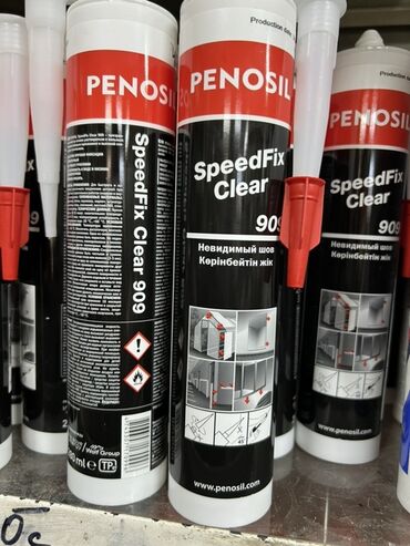 жидкое стекло: Герметик Penosil SpeedFix Clear 909 - это однокомпонентный