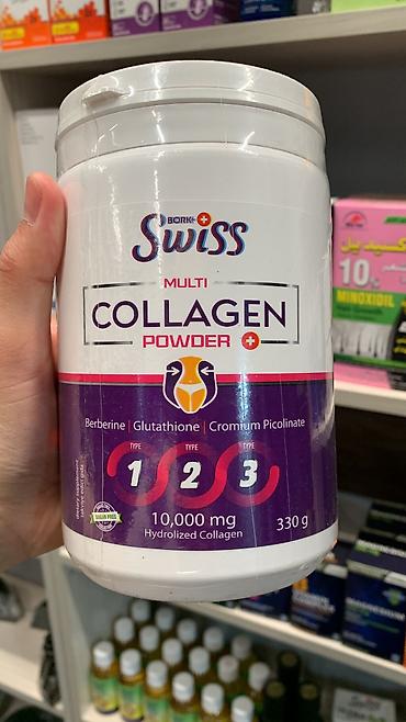 глутатион: Bork Swiss Multi Collagen Powder — порошок коллагена - Формат — 1