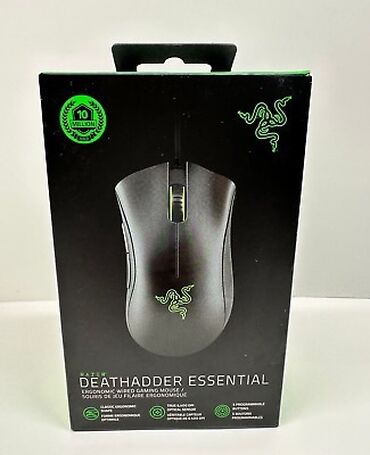 razer blade: Razer DeathAdder Essential – Ergonomik Simli Oyun Siçanı Əsas