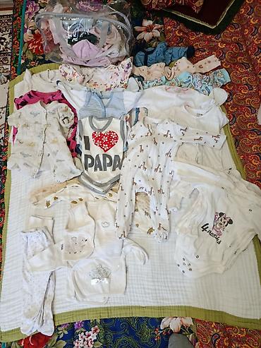 детские вещи б: Набор детской одежды для новорождённого/малыша Состав по фото: - Боди — 5