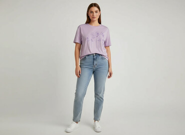 t shirty printing near me: Shein, Футболка жіноча, розмір L