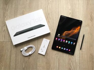 Планшеты: Планшет, Samsung, память 256 ГБ, 14" - 15", 5G, Новый, Классический цвет - Черный
