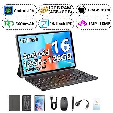 Digər planşetlər: 📱 Planşet 10.1" Android 16 – 12GB RAM / 128GB | Tam Komplekt 💥 — 4