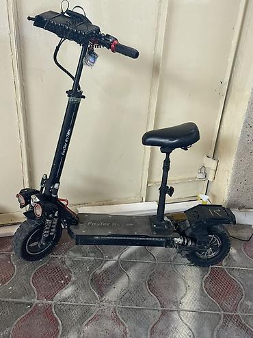 elekt: Elektrik skuter – Foster RS7 - Güclü ikiqat ön amortizatorlu asqı — 1