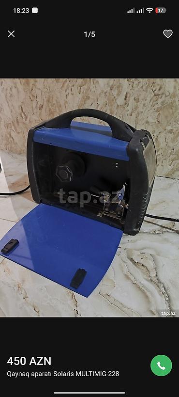 Qaynaq aparatı: Solaris MULTIMIG-228 (IGBT Inverter) Çoxfunksiyalı at lalafo.az — 5 Qaynaq aparatı: Solaris MULTIMIG-228 (IGBT Inverter) Çoxfunksiyalı — 5
