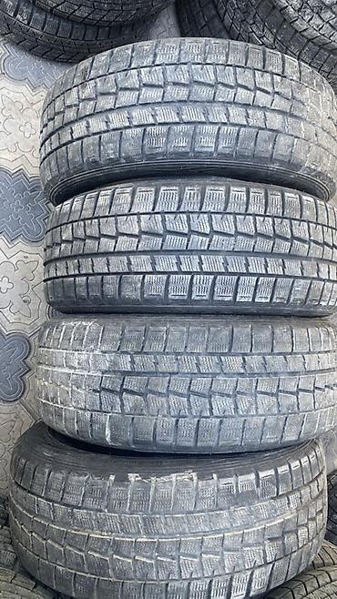 Шины 205 / 50 / R 17, Зима, Б/у, Комплект, Легковые, Япония, Dunlop