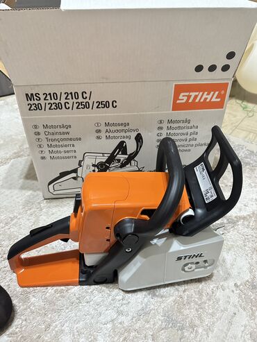 масляный щуп: Бензопила Stihl Ms250C Оригинал. Рассрочка бар банк менен Пила без