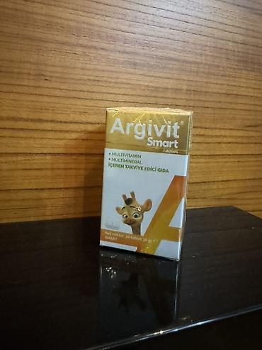multivitamin ampul: Argivit Smart (tablet) – multivitamin və multimineral tərkibli qida — 1