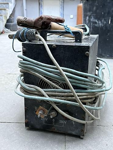 Alətlər: MMA (elektrodla əl qaynağı) aparatı - Güc mənbəyi: 220V və 380V giriş — 3